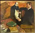 Edgar Degas:Pagans und Degas’ Vater, 1882