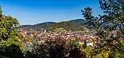 Blick auf Münster und Schlossberg