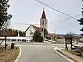 Blick auf die römisch-katholische Kirche