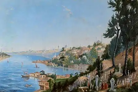 Blick auf den Bosporus