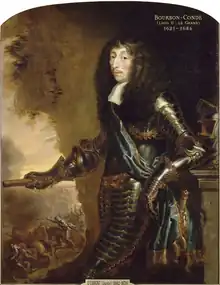 Porträt des Grand Condé, Öl auf Leinwand, Justus van Egmont (1654–1658)