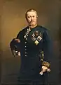 Graf Louis van Heiden (1809–1882), Kommissar der Provinz Groningen