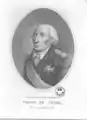 der Vater Louis V. Joseph de Bourbon, prince de Condé