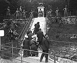 Heilige Stiege in Lourdes (1910)