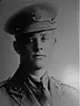 Leutnant Eric Walker durch einen deutschen Scharfschützen (29. Dezember 1915) bei Armentières. -Fronterfahrung: 8 Wochen-