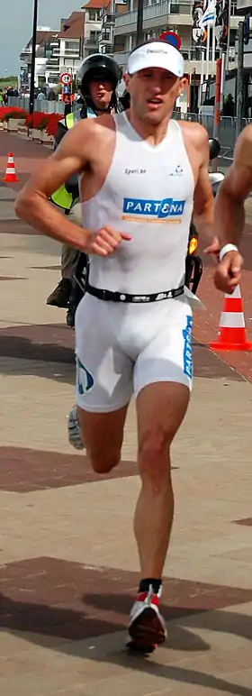 beim Knokke-Triathlon (September 2008)