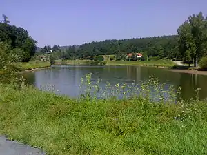 östlicher Teil bei der Einmündung der Šťávnice