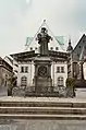Denkmal für Martin Luther auf dem Marktplatz