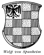 Wappen der Wolf von Sponheim