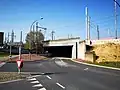 Tunneleinfahrt von der Ostseite.