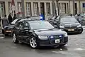 Nummernschild von Großherzog Henri sowie weiterer Fahrzeuge des Hofes