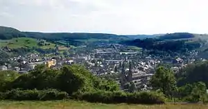 Stadtpanorama Diekirch