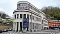 Das alte Verwaltungsgebäude der Funck-Brauerei, heute ein Hotel