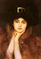 Bildnis einer eleganten Dame