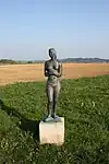 Mädchen, Bronzeguss 1952, Wege zur Kunst