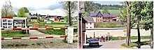 Mödlareuth vor und nach der Wende