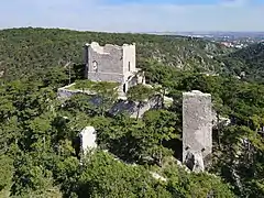 Südwestansicht der Burg