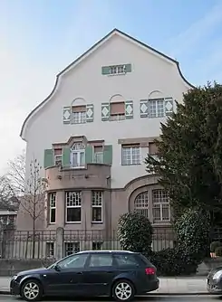 1908 – Jugendstil-Villa mit Turm, München, Möhlstr. 23