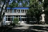 Eingangsbereich der Möser-Realschule am Westerberg – Schulgebäude ab 2004