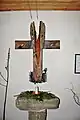 Radegundiskapelle mit Meditationskreuz