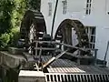 Wasserräder der Mühlrather Mühle
