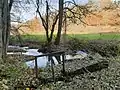 Mühlwehr der Unteren Linsphermühle