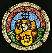 Wappenscheibe des Beat Ludwig von Mülinen, 1564