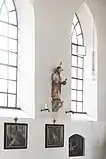 Christus als Weltenherrscher über der Karnernische