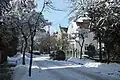 Hofmillerstraße im Winter