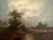 stimmungsvolle Gewitterlandschaft