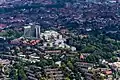 Luftbild mit Campus