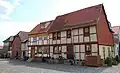 Häusergruppe auf dem Münzenberg