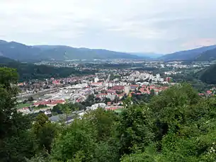 Überblick: Kapfenberg im Mürztal