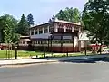 Pavilon Dvorana, Mšené-lázně