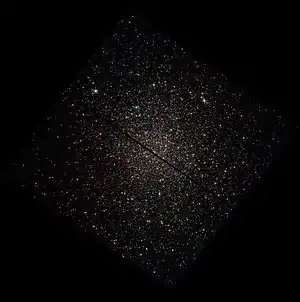 Hochaufgelöste Aufnahme des Zentrums. Hubble-Weltraumteleskop