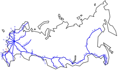 A270 im Fernstraßennetz Russlands