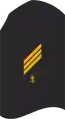 Ärmelabzeichen am Hemd, dunkelblau für Marineuniformträger (Verwendungsreihe 81er Sanitätsdienst)