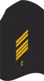 Ärmelabzeichen am Hemd, dunkelblau für Marineuniformträger (Verwendungsreihe 10er Seemännischer Dienst)