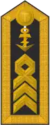 Schulterklappe eines Oberstabsbootsmanns (20er Verwendungsreihen)