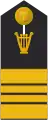 Schulterklappe Stabskapitänleutnant im Militärmusikdienst