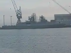 Erste Fregatte für Algerien in Kiel