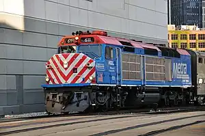 METX 611 in Chicago (August 2010)