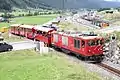 HGm 4/4 62 auf der Furka-Bergstrecke