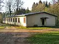 Rückansicht des ehemaligen Senderhauses