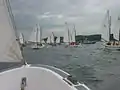 Marinekutterregatta zur Kieler Woche 2003 Marinekutter bei der Regatta