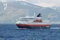 Kong Harald zwischen Tromsø und Skjervøy