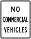 Zeichen R4-4Kein kommerzieller Verkehr