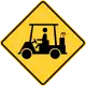 Zeichen W11-11Golfcaddys fahren hier (Ohio, Florida und Arizona)