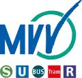 Logo von Februar 1996 bis Dezember 2022 (Variante mit Verkehrsmittel-Symbolen zwischen 2018 und 2022)