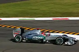 Michael Schumacher beim Großen Preis von Italien 2011